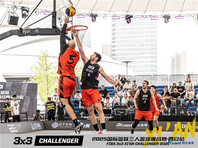 FIBA 3x3 basketball Xi’an Challenge court