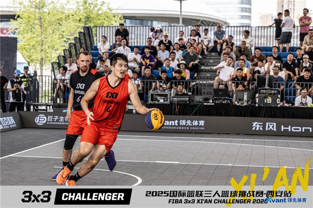FIBA 3x3 basketball Xi’an Challenge court