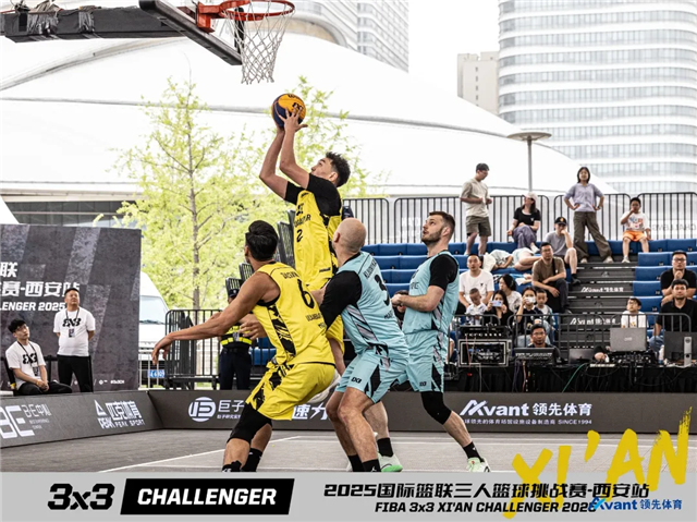 FIBA 3x3 basketball Xi’an Challenge court