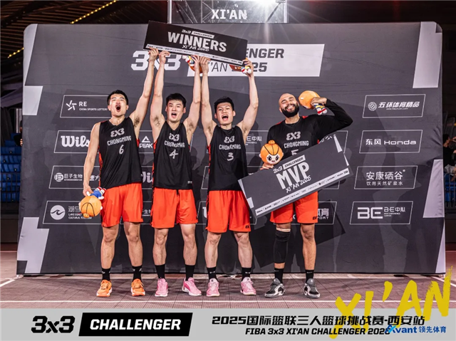 FIBA 3x3 basketball Xi’an Challenge court
